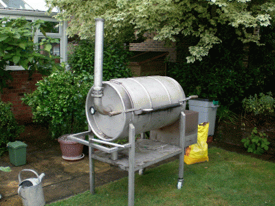 Home designed smoker
