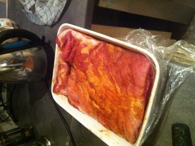 Rubbed up