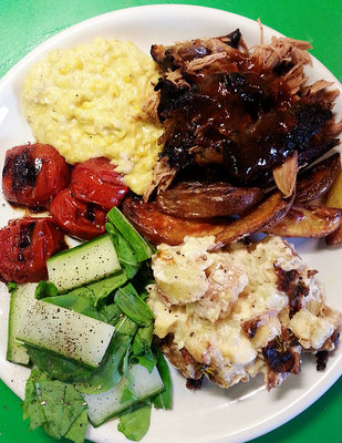 full bellies all round!